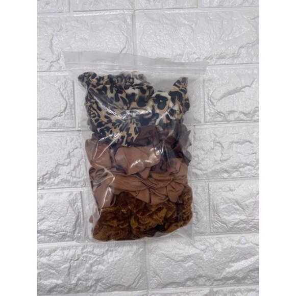 17pcs Hair Scrunchies Velvet Elastics Bobbles Ponytail Holder Hair Bands Scrunch - Picture 7 of 13